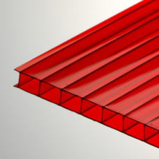 Изображение - Сотовый поликарбонат красный 10мм*2100*12000 мм